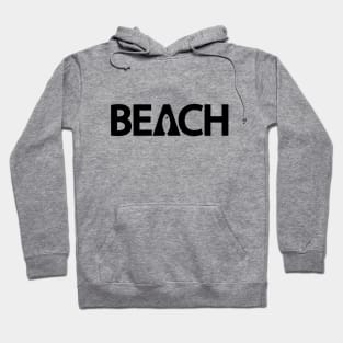 Beach being on the beach artsy Hoodie